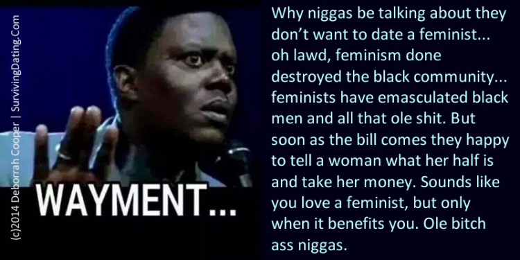 memes about black women - black men and feminism and dating