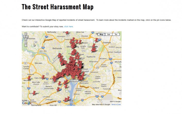 street harassment map